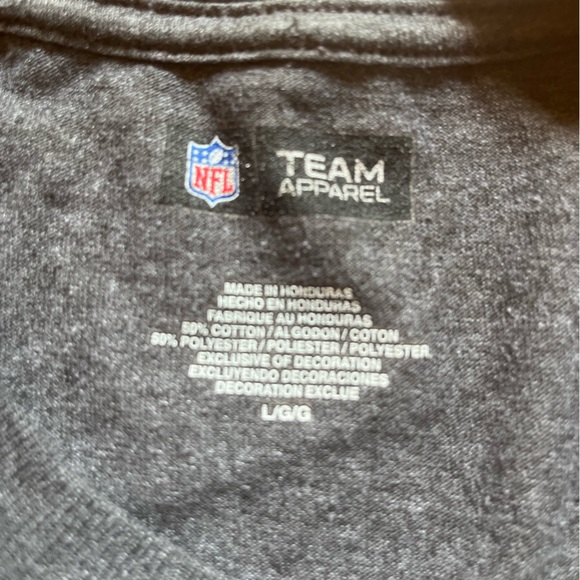 Minnesota Vikings T-Shirt / Stitched Lettering / Men's Large / Classic Piece - Picture 3 of 4